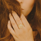 Jeune - Follow Your Dreams Vermeil Coin Ring