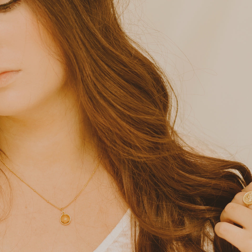 Amour Birthstone Necklace