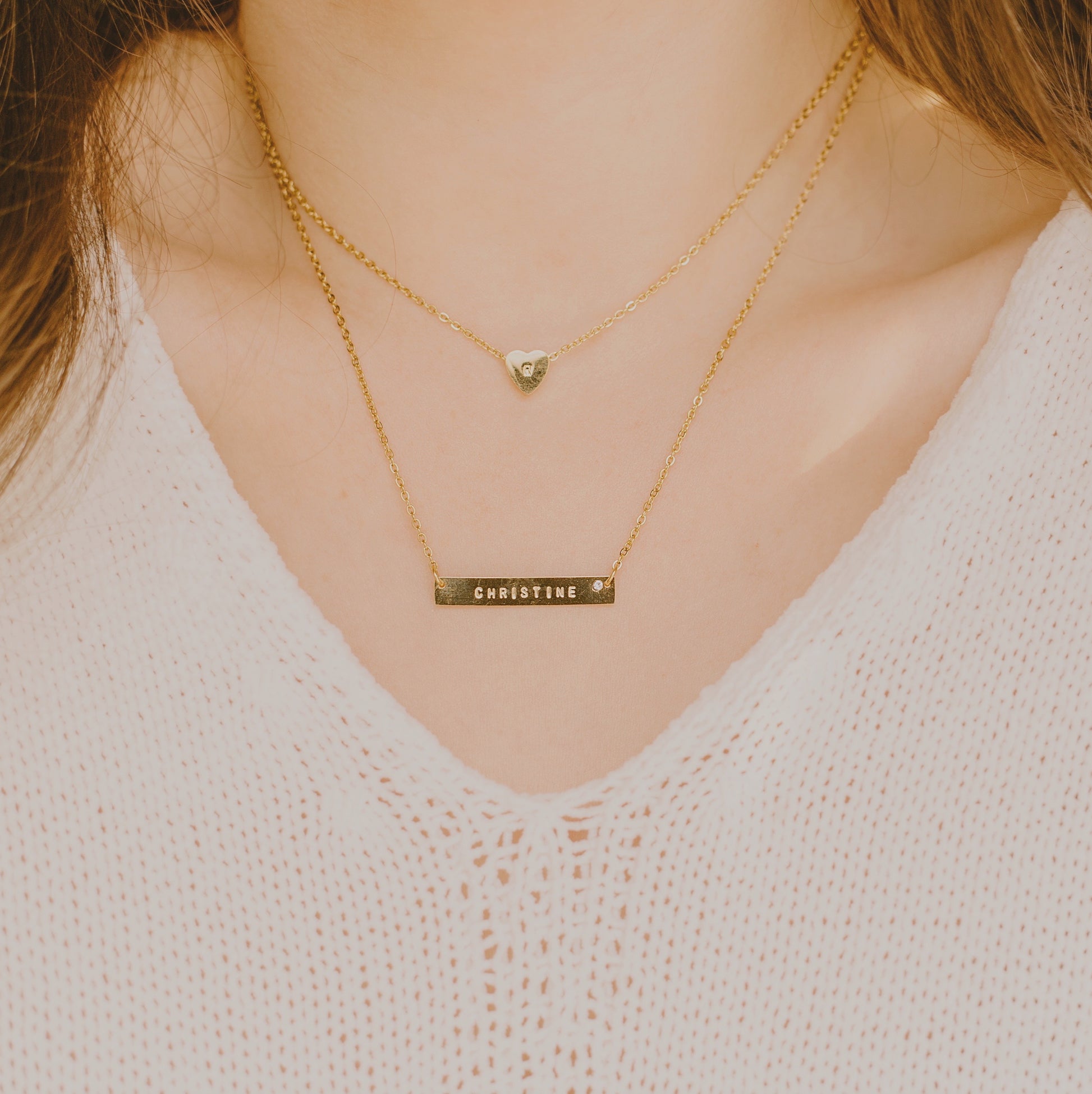 Dauphine Charm Layered Necklace