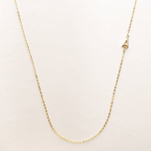 Joie Sideways Initial Necklace