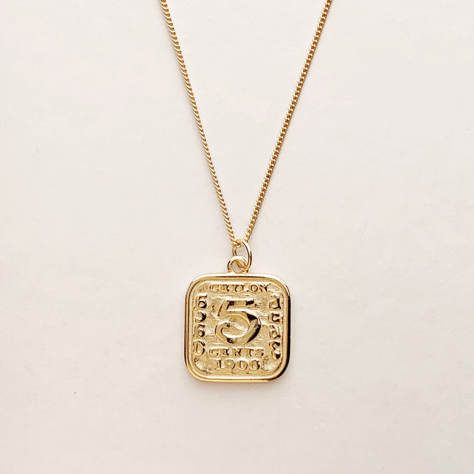 Ceylon Two-Way Vermeil Necklace