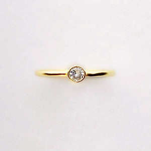 Jolie Vermeil Adjustable Ring