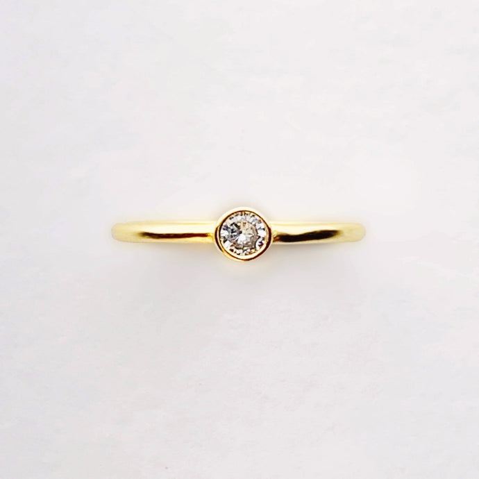 Jolie Vermeil Adjustable Ring