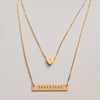 Dauphine Bar Necklace
