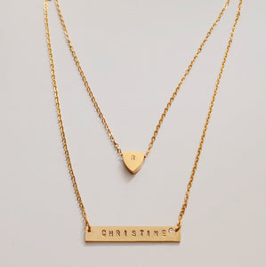 Dauphine Bar Necklace