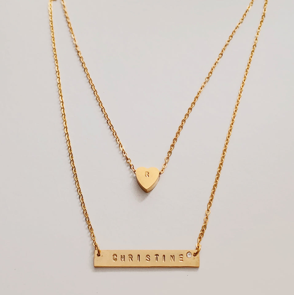 Dauphine Bar Necklace