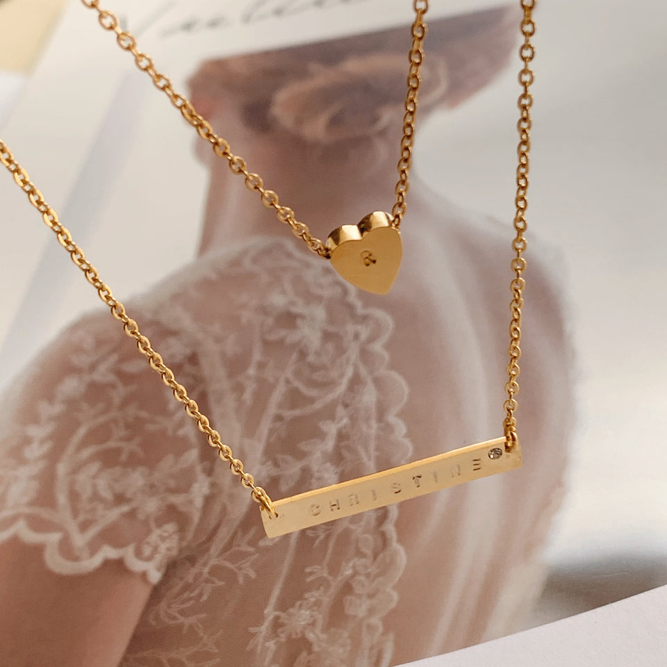 Dauphine Bar Necklace