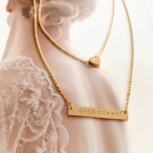 Dauphine Bar Necklace