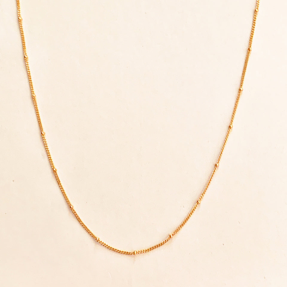Gold Satellite Necklace