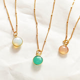 Amour Birthstone Necklace
