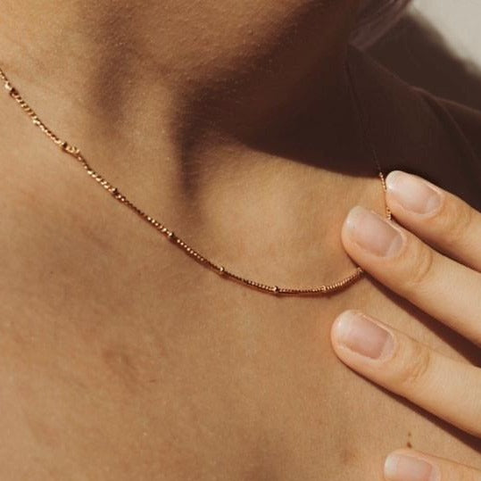 Gold Satellite Necklace