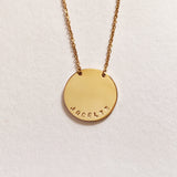 Aerin Disc Necklace