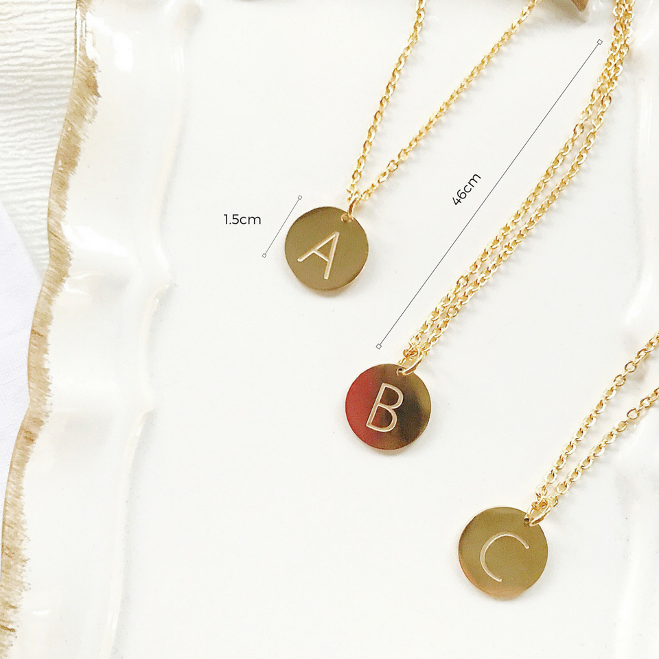 Idylle Initial Gold-Tone Necklace