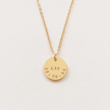 Lia Disc Necklace