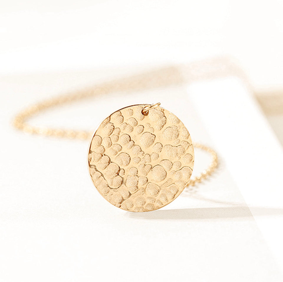 Poppy Reversible Disc Necklace