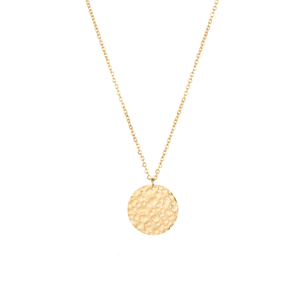 Poppy Reversible Disc Necklace