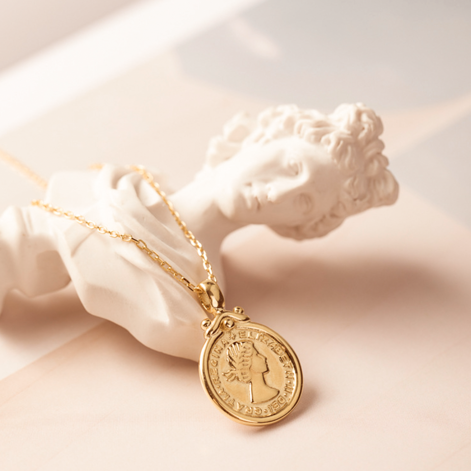 The Queen Elizabeth Vermeil Necklace