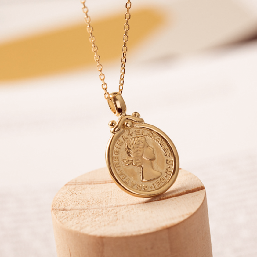 The Queen Elizabeth Vermeil Necklace
