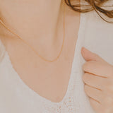 Gold Satellite Necklace