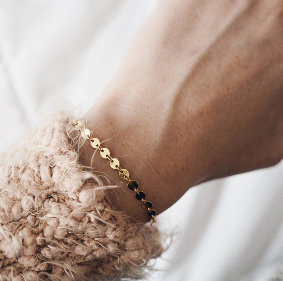 Piper Coin Chain Bracelet