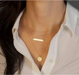 Verity Bar Necklace