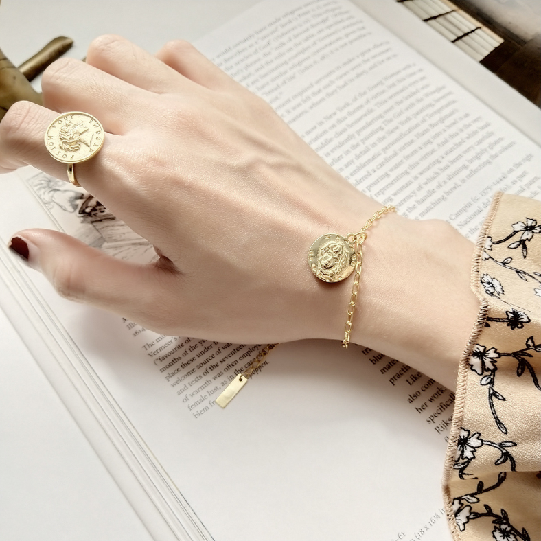 Jeune - Follow Your Dreams Vermeil Coin Ring