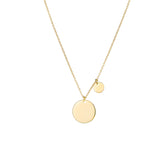 Norah Double Disc Necklace