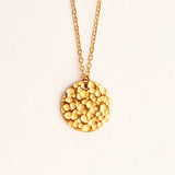 Poppy Reversible Disc Necklace