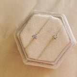 Soleil Solitaire Earring Studs