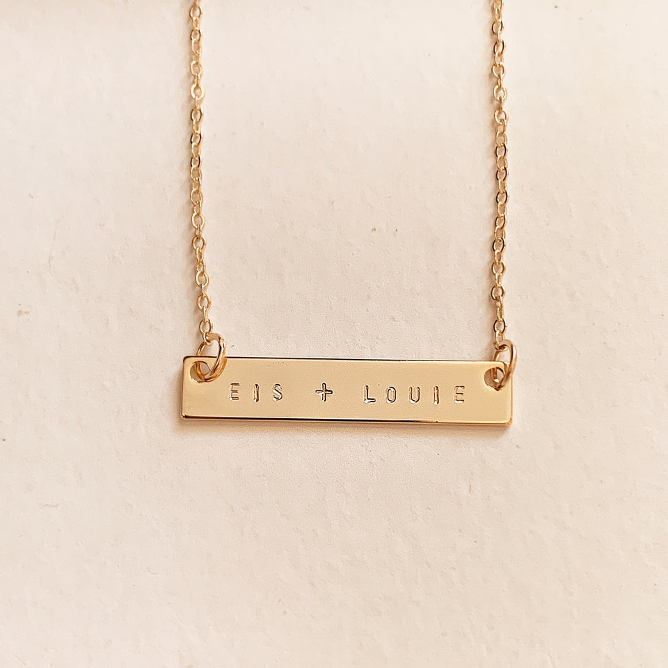 Verity Bar Necklace