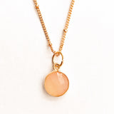 Amour Birthstone Necklace