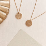 Poppy Reversible Disc Necklace