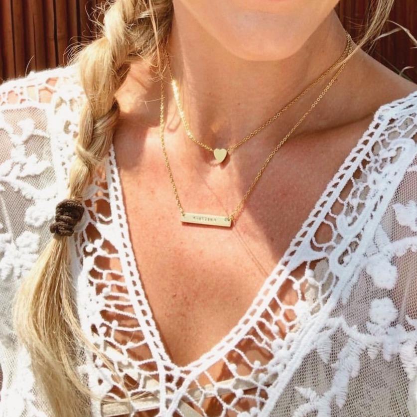 Dauphine Bar Necklace